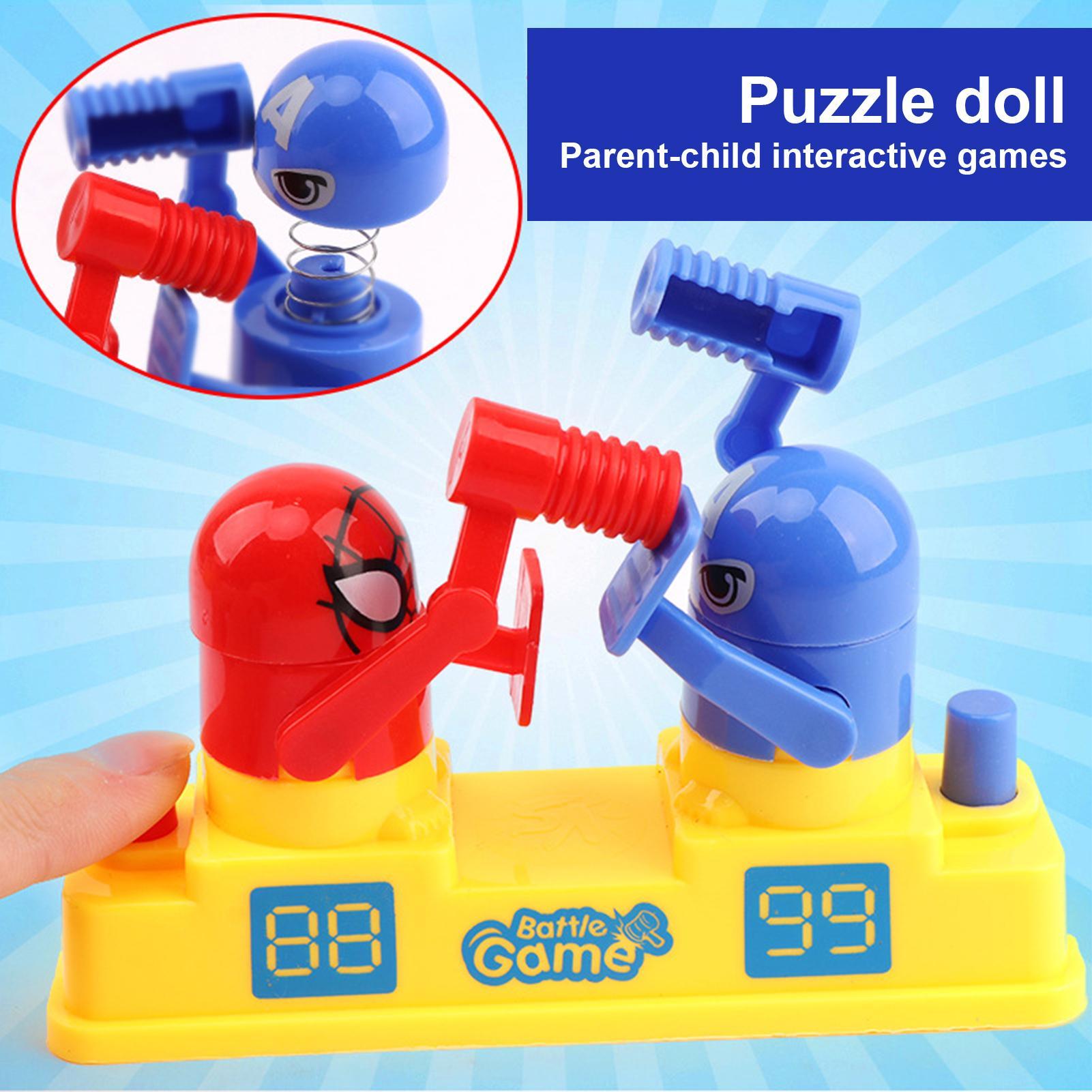 Party Games App - ของเล่นต่อสู้บนโต๊ะ หุ่นยนต์ต่อสู้ขนาดเล็ก ของเล่นชกมวยแบบอินเทอร์แอคทีฟและพกพาได้ สำหรับงานปาร์ตี้ ของขวัญวันหยุด