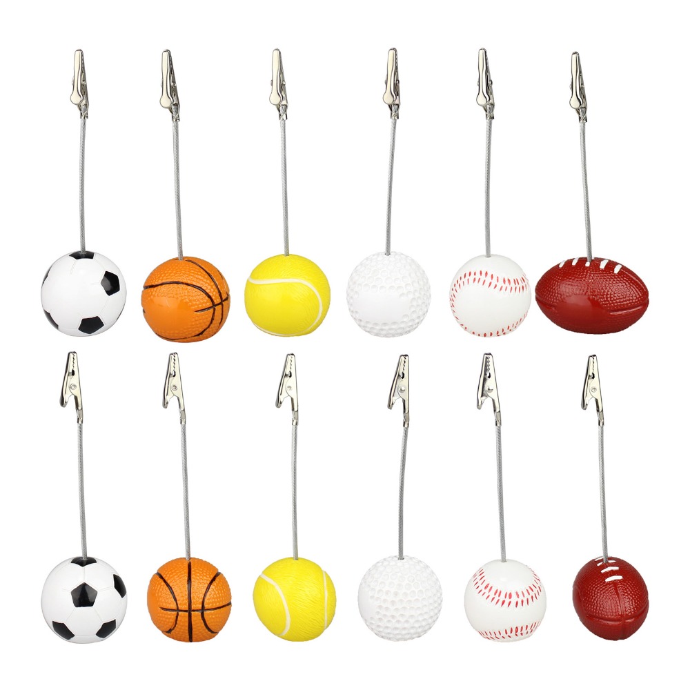 Party Games Golf - คลิปหนีบบันทึกรูปปากจระเข้ฐานลูกบอลสำหรับเกมกระเป๋าเก็บบัตรเป็นสถานที่เล่นกีฬากอล์ฟเบสบอลฟุตบอลงานปาร์ตี้
