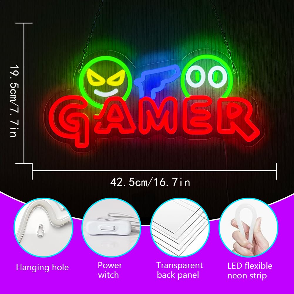 ไฟนีออน LED สำหรับเกมเมอร์ ตกแ - Party Games Christmas บทวิจารณ์และราคา