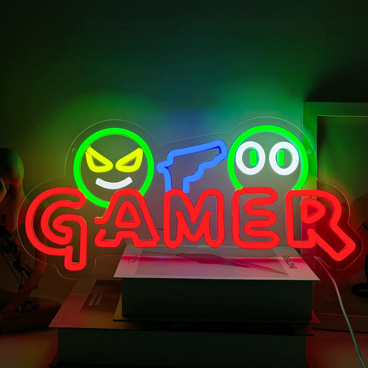ไฟนีออน LED สำหรับเกมเมอร์ ตกแ - Party Games Christmas บทวิจารณ์และราคา