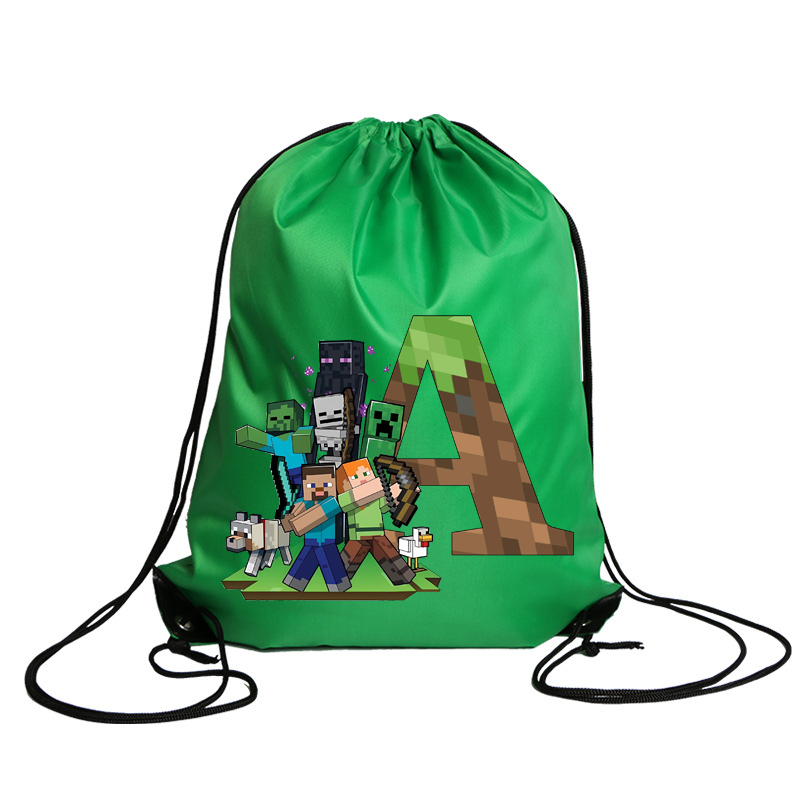 กระเป๋าเป้เชือกรูดลาย Minecraf - Party Games Minecraft บทวิจารณ์และราคา