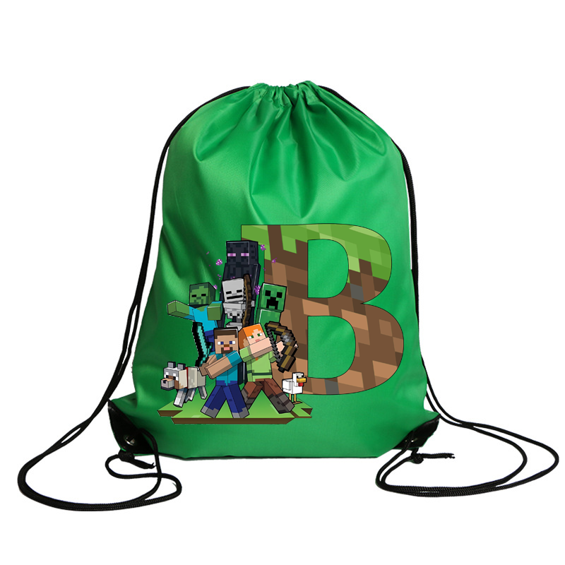 กระเป๋าเป้เชือกรูดลาย Minecraf - Party Games Minecraft บทวิจารณ์และราคา