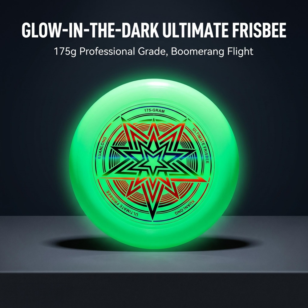 จานร่อนเรืองแสงในที่มืด 175 กร - Frisbee Freestyle Disc บทวิจารณ์และราคา
