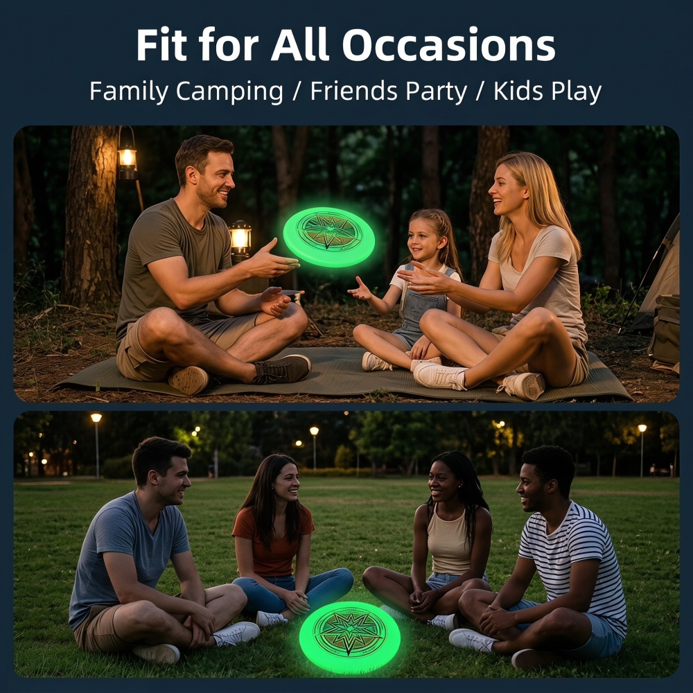 จานร่อนเรืองแสงในที่มืด 175 กร - Frisbee Freestyle Disc บทวิจารณ์และราคา