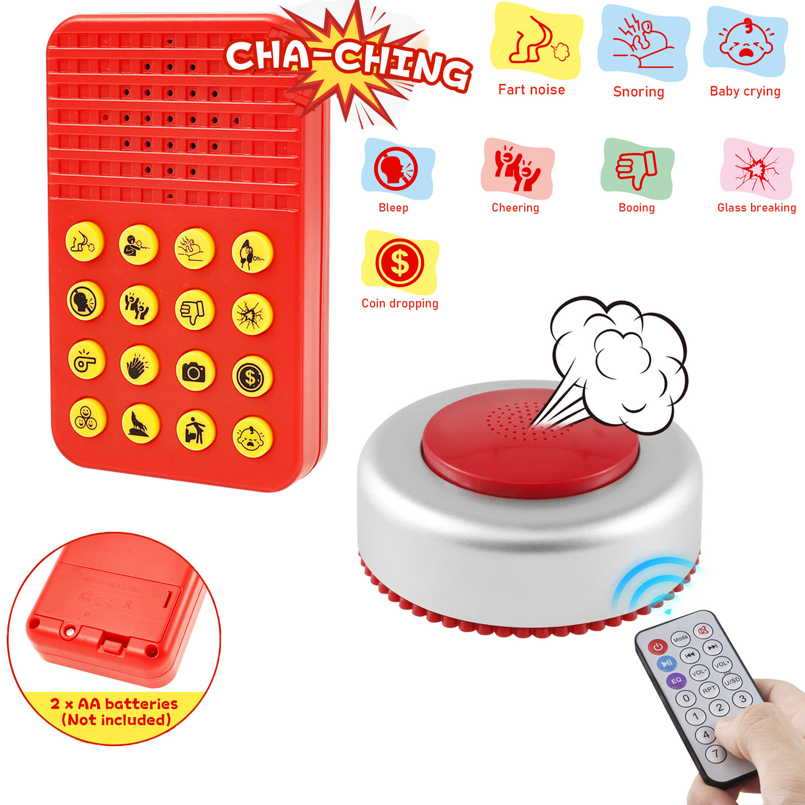 เครื่องทำเสียงเอ๊ยมตลก รีโมทคว - Party Games Gender Reveal บทวิจารณ์และราคา