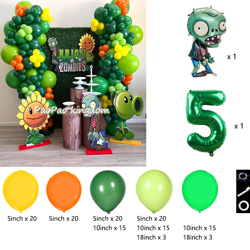 ชุดลูกโป่งการ์ตูนพืชปะทะซอมบี้ - Party Games Easter For Kids บทวิจารณ์และราคา
