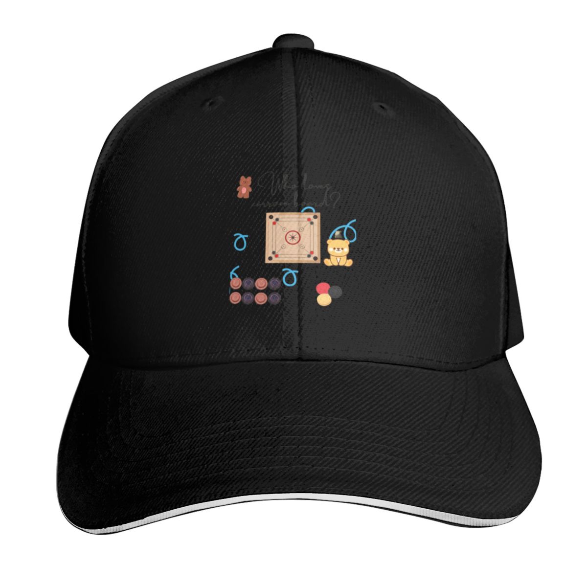 เสื้อยืดลายเกมกระดานคารอม หมวก - Party Games Golf บทวิจารณ์และราคา