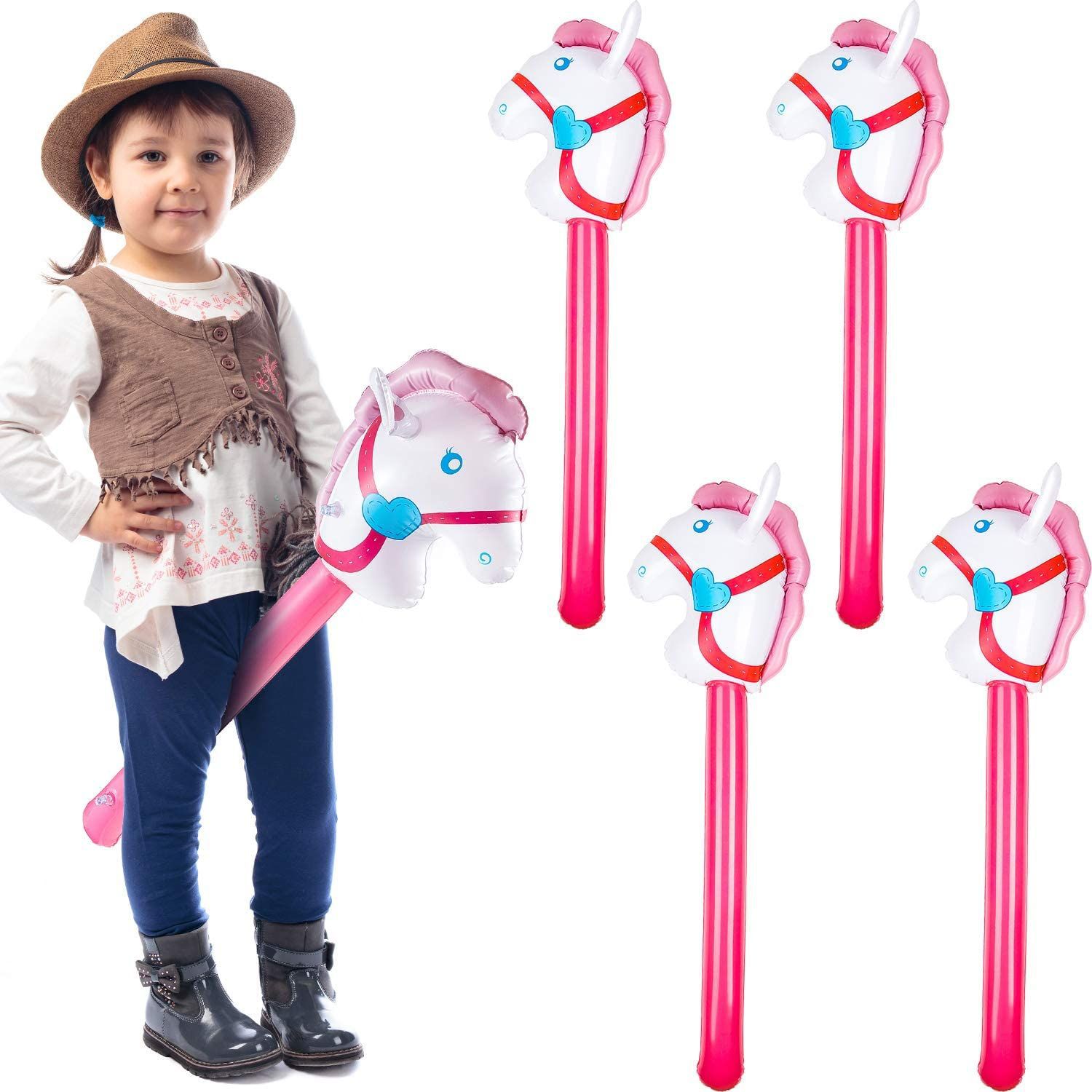 ลูกโป่งรูปม้าเป่าลมรูปม้ายูนิค - Party Games Easter For Kids บทวิจารณ์และราคา