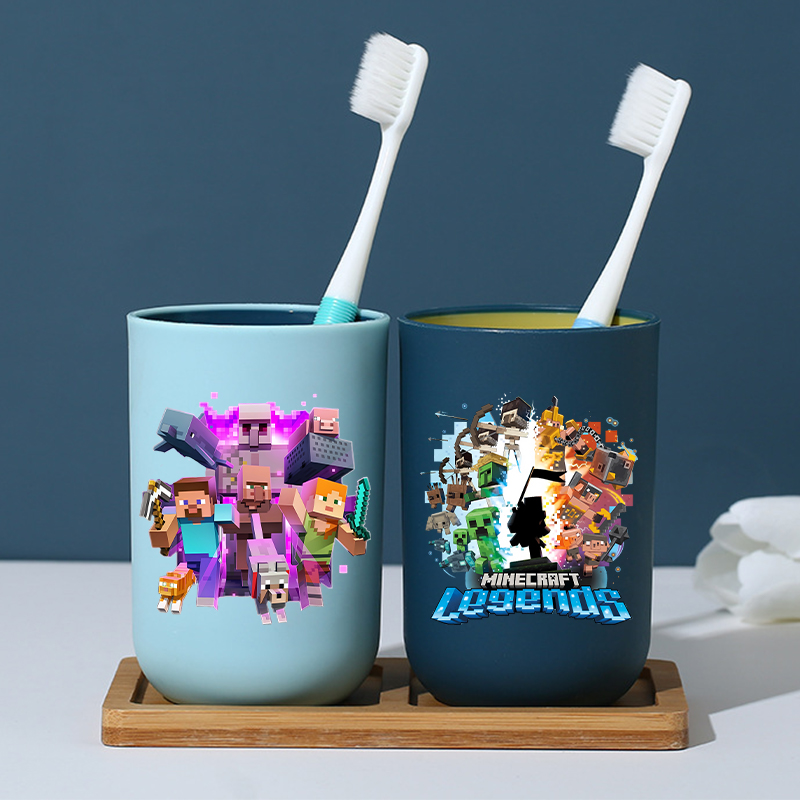 แก้วแปรงสีฟันลายพิกเซล Minecra - Party Games Minecraft บทวิจารณ์และราคา