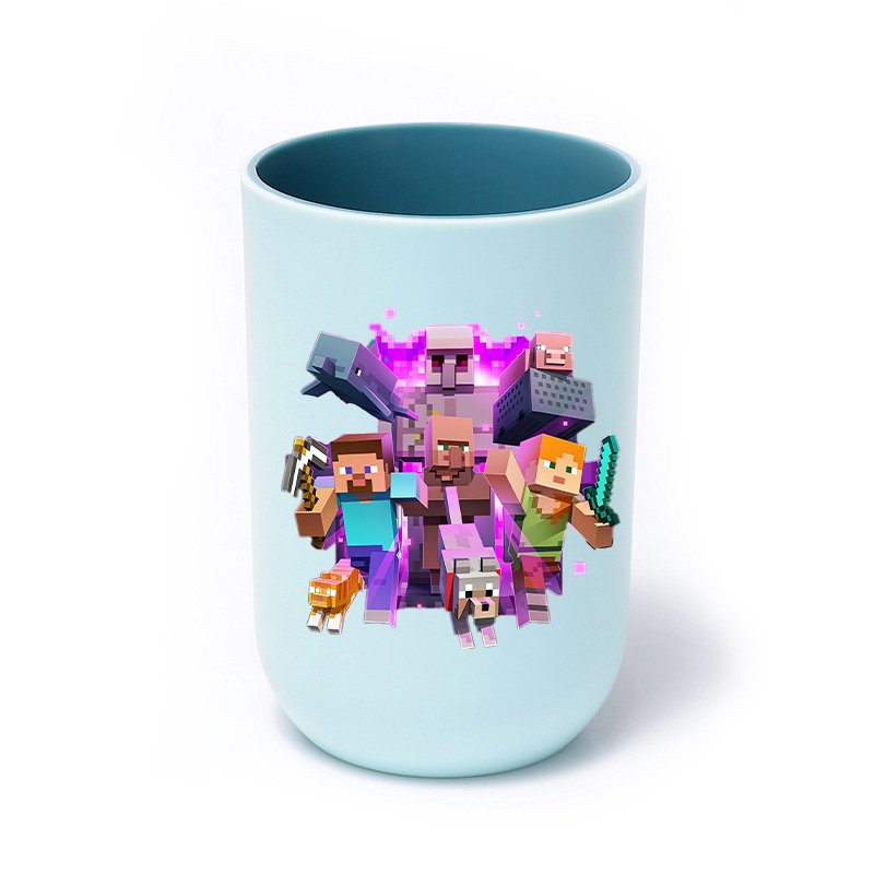 แก้วแปรงสีฟันลายพิกเซล Minecra - Party Games Minecraft บทวิจารณ์และราคา