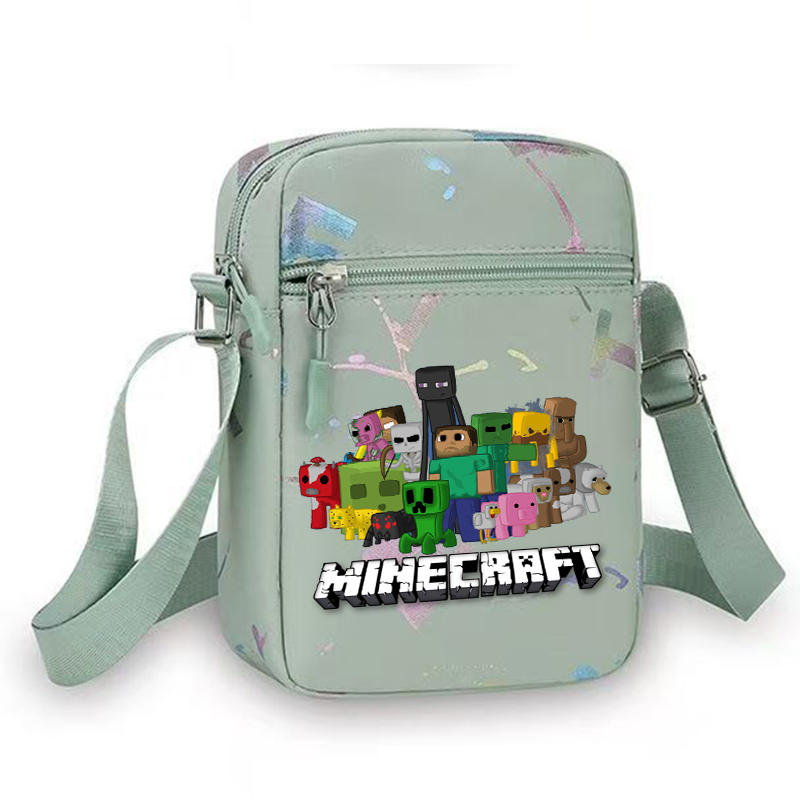 กระเป๋าสะพายไหล่ธีมเกมมайнคราฟ - Party Games Minecraft บทวิจารณ์และราคา